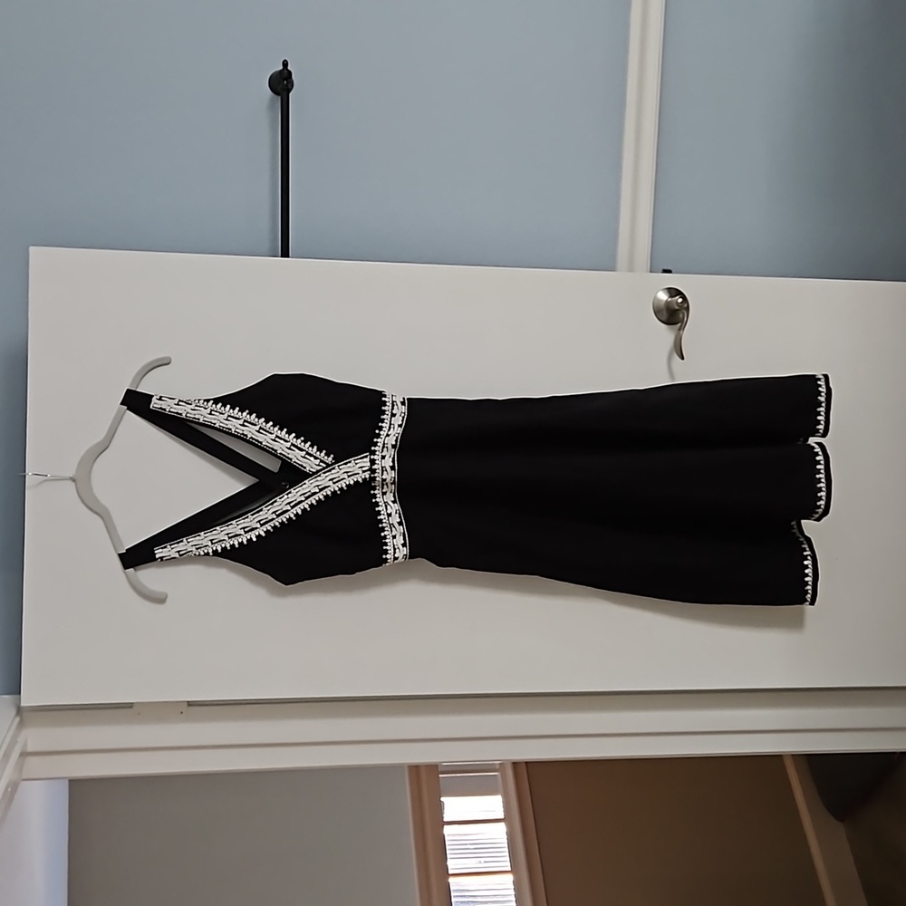 Black and white dress